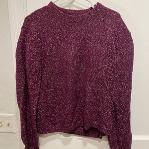 Excellent purple sweater M (also fits L)